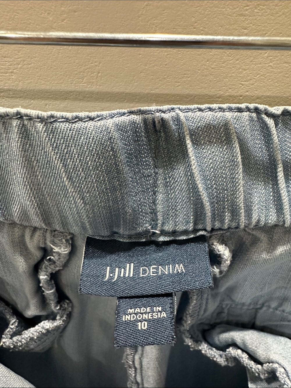 J. Jill Denim Wide Leg Pants in Light Blue